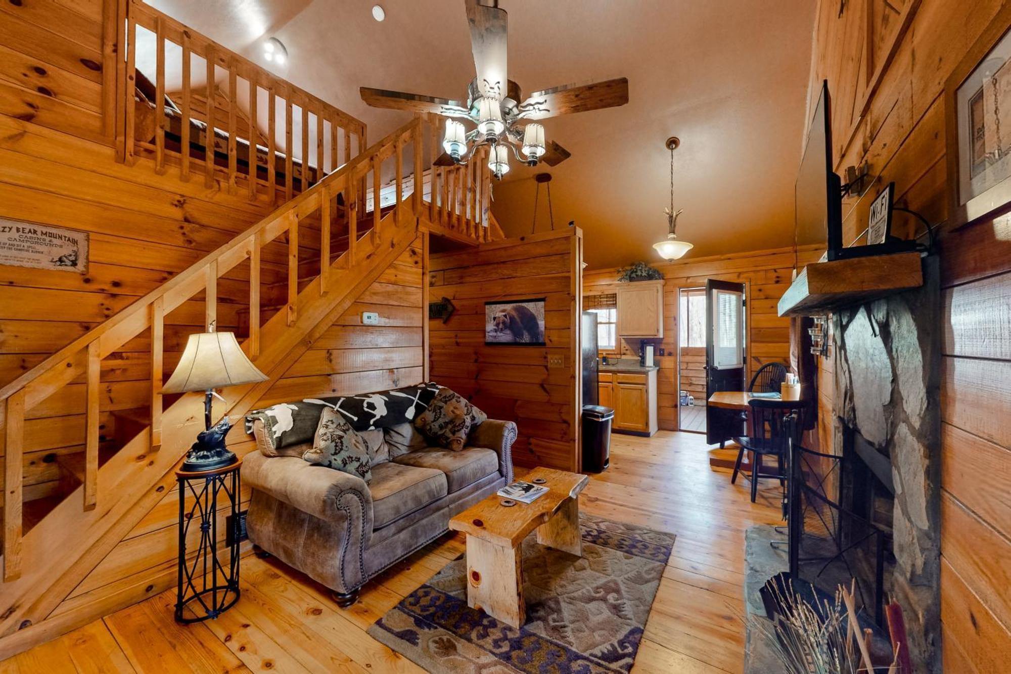 Lazy Bear Cabin Sautee Nacoochee Exterior photo