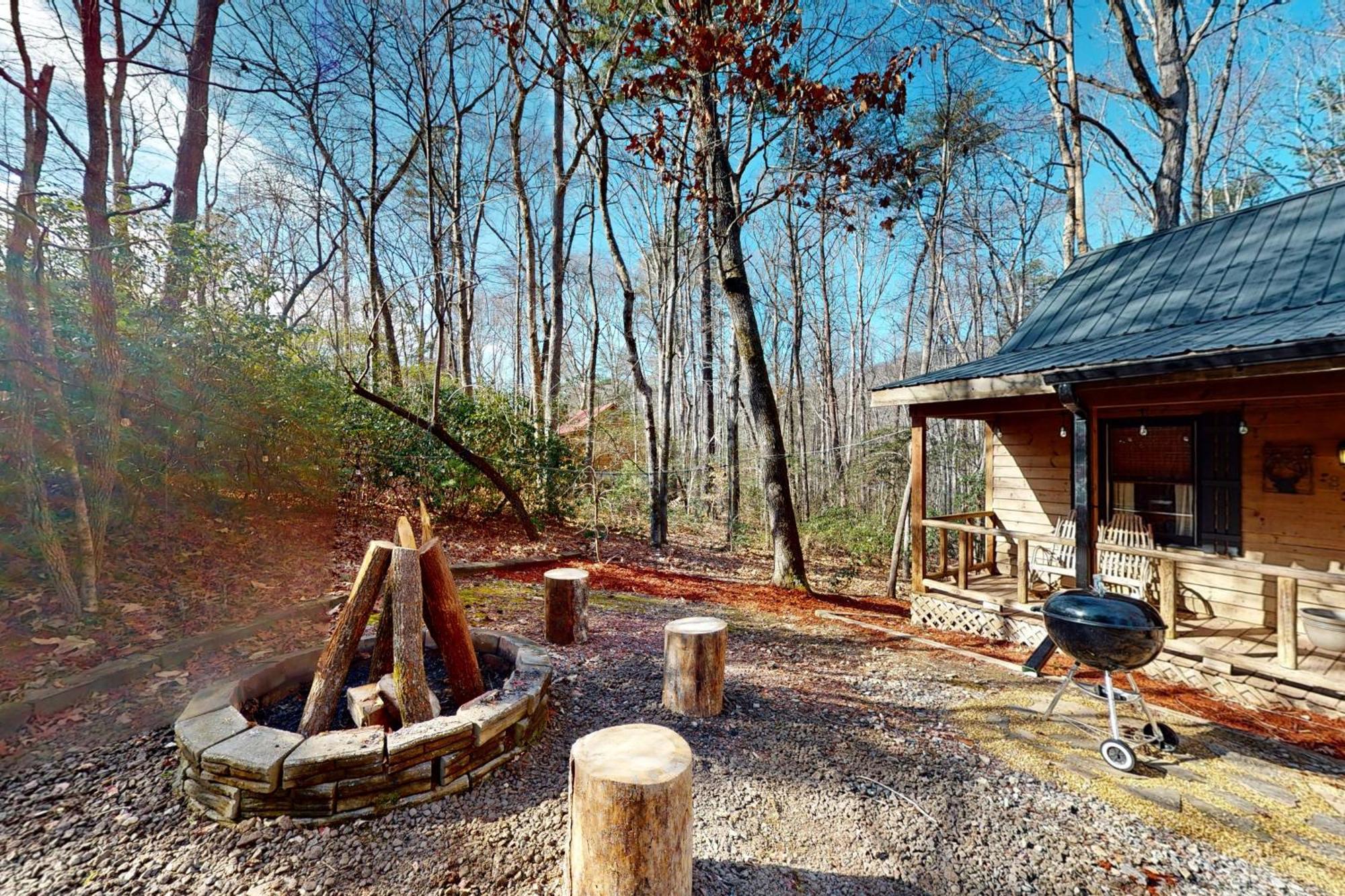 Lazy Bear Cabin Sautee Nacoochee Exterior photo